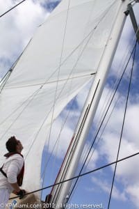 raising sail