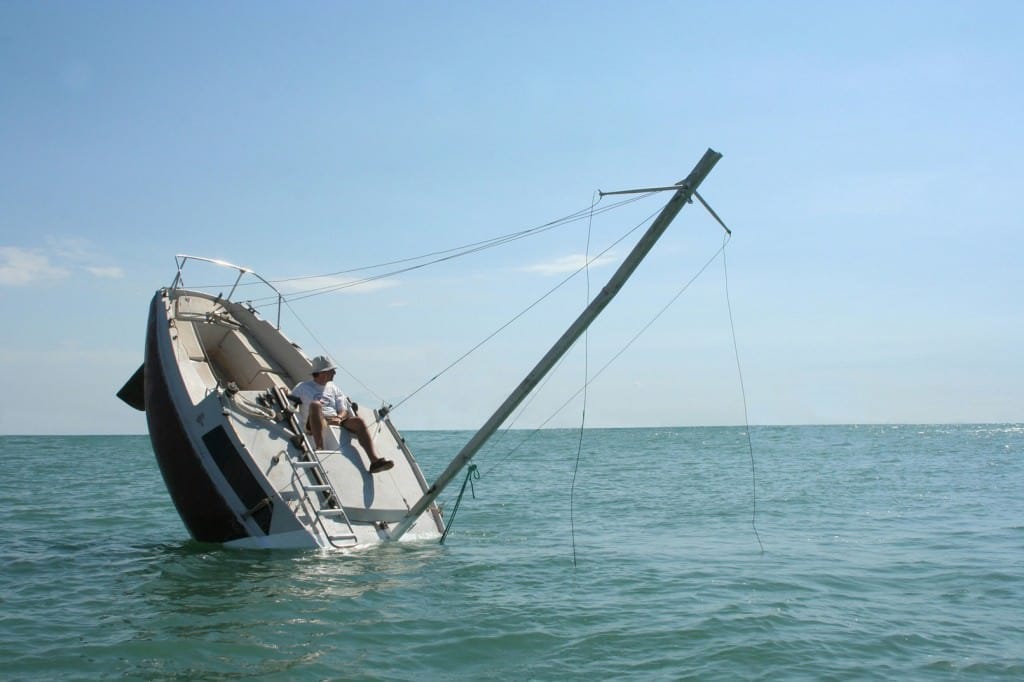 Julien Berthier’s Perpetually Sinking Boat