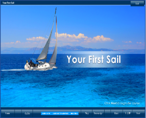 your first sail