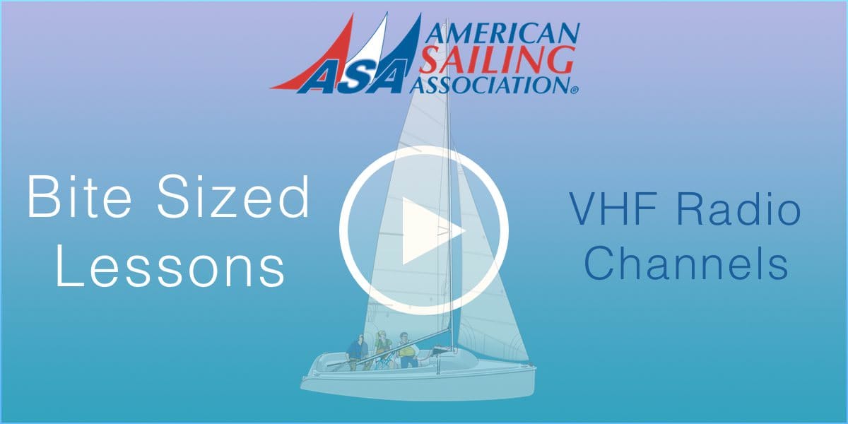 Featured image for “Bite Sized Lessons : VHF Radio Channels"