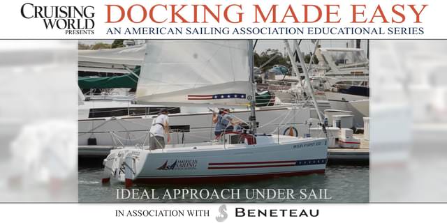 Docking Under Sail, An Ideal Approach