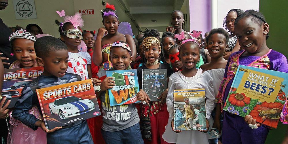 Featured image for “Hands Across The Sea Delivers 107,194 Books to Schools in the Caribbean!"