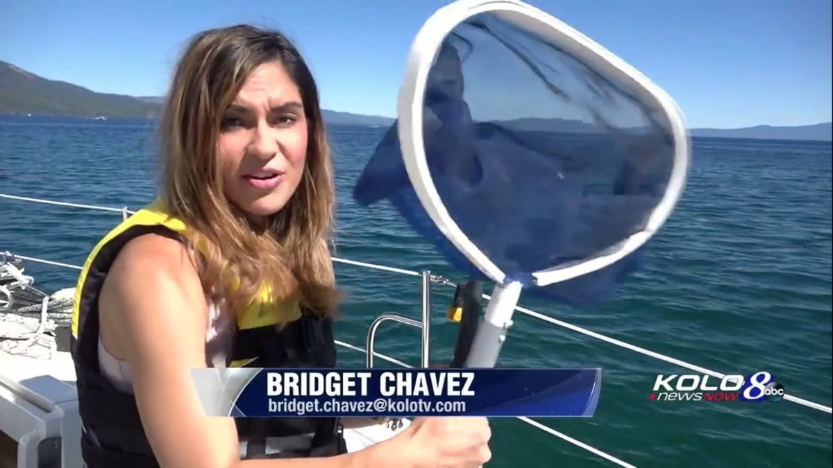 Plastic Pollution Purge: ABC 8 with Michelle Dawn from Sailing Ventures in Lake Tahoe, California
