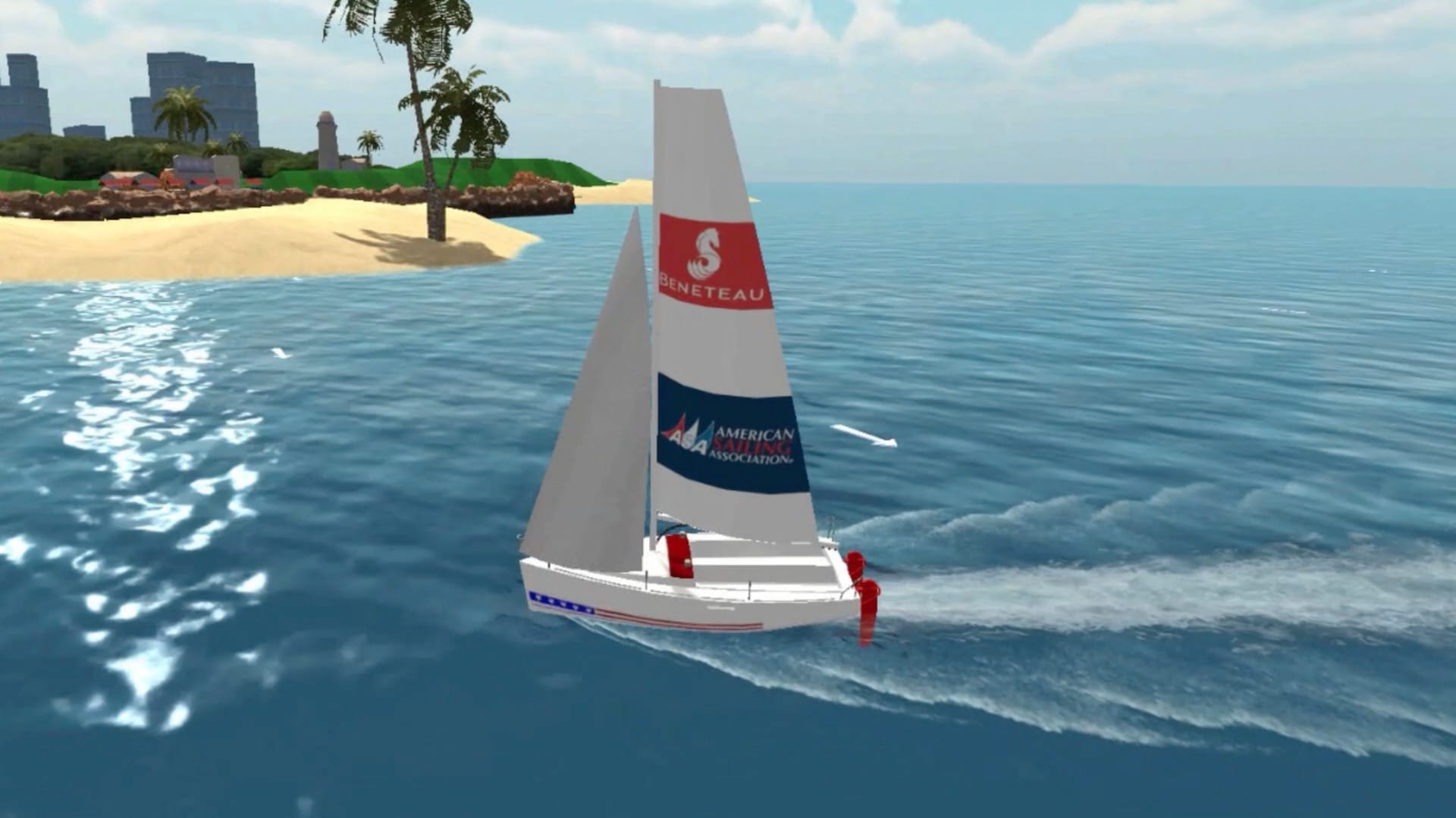 Save the Sailboats, an Online Free Typing Game