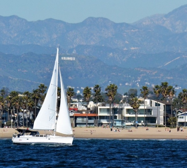 Sailing in Los Angeles