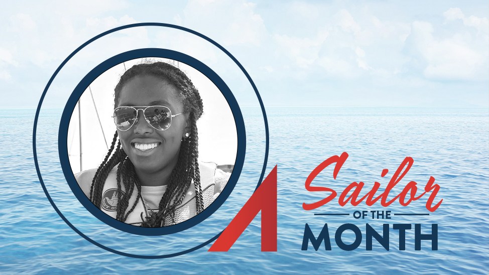 Featured image for “January 2024 Sailor of the Month: Gabriele Grant”